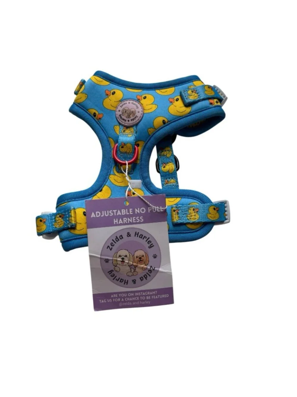 NEW Zelda & Harley Rubber Duckie Harness XXS
